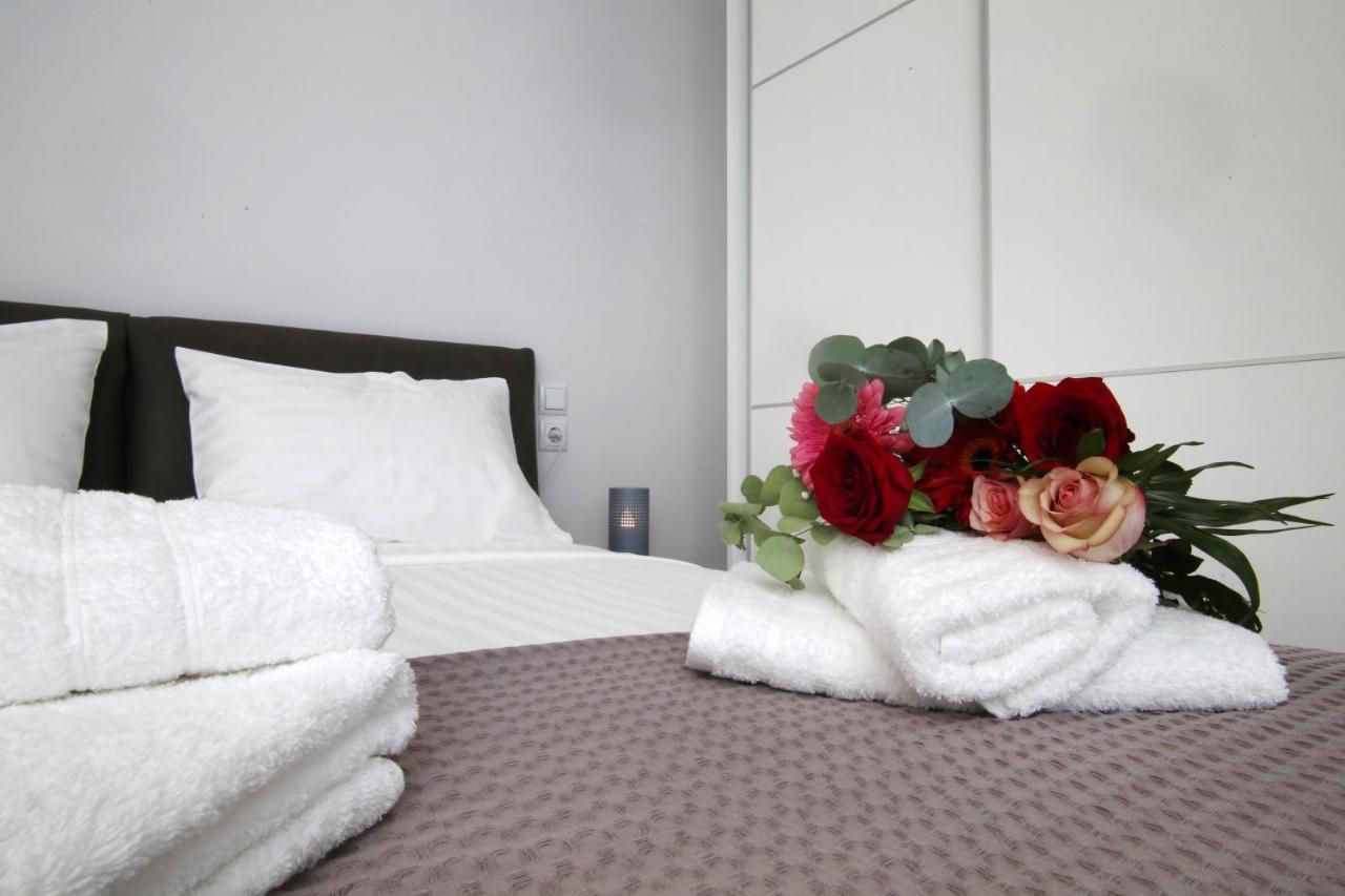Sunsetperamos Aparthotel Néa Péramos Exteriör bild