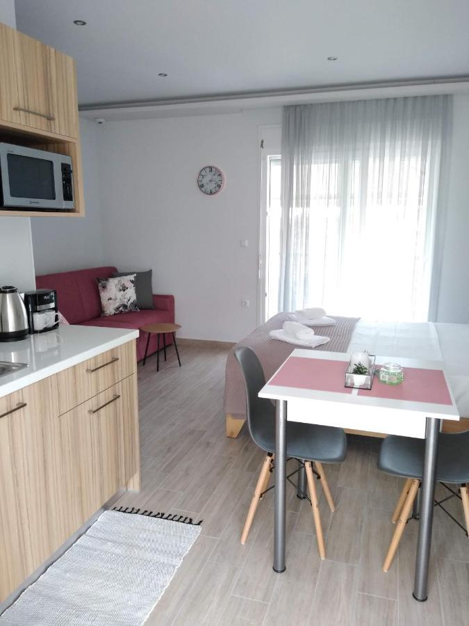 Sunsetperamos Aparthotel Néa Péramos Exteriör bild
