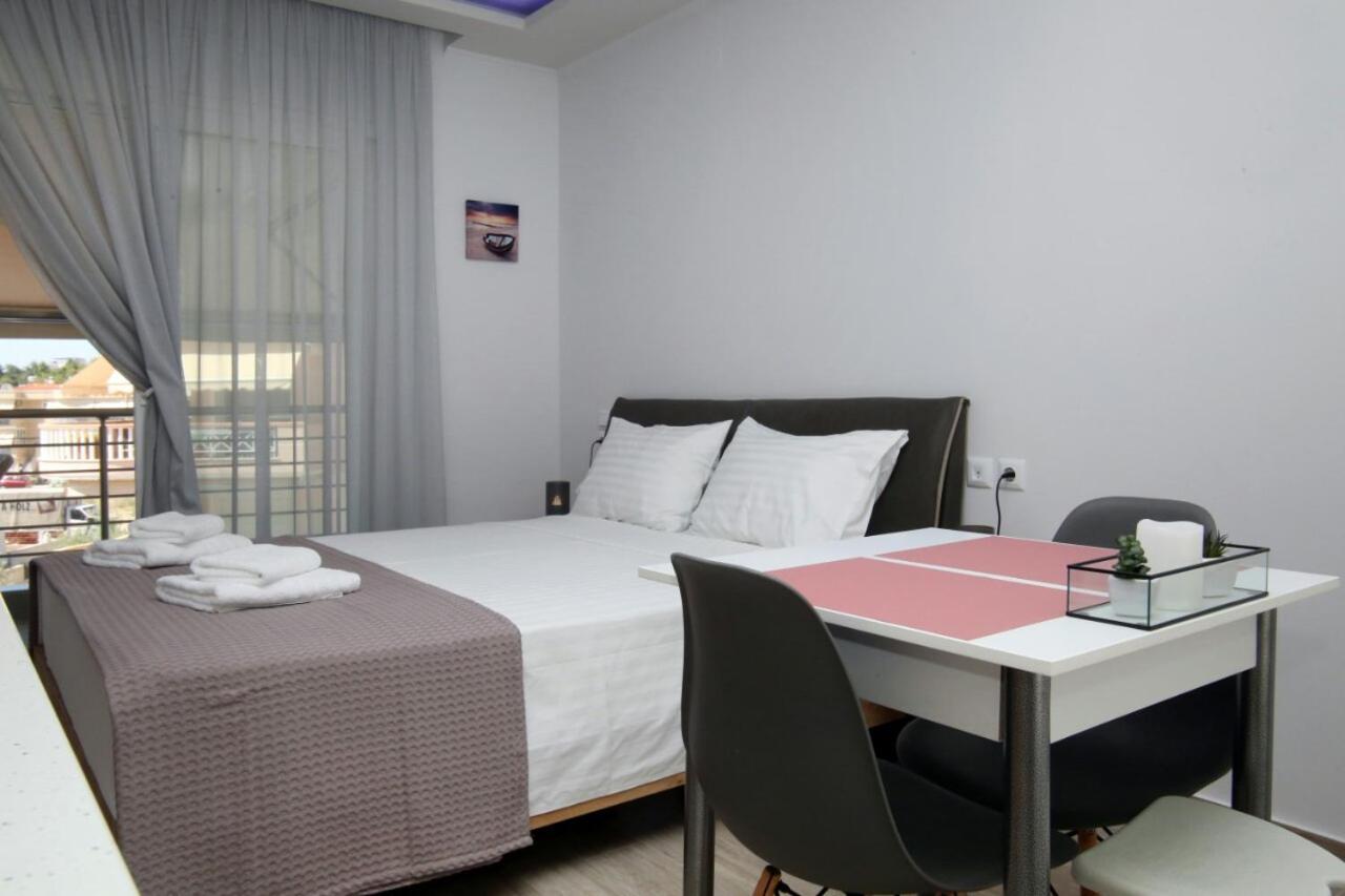 Sunsetperamos Aparthotel Néa Péramos Exteriör bild