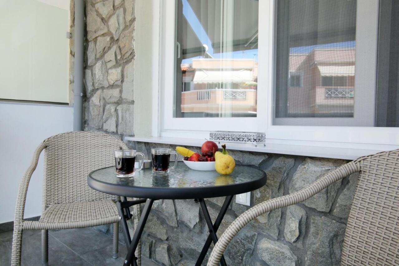 Sunsetperamos Aparthotel Néa Péramos Exteriör bild